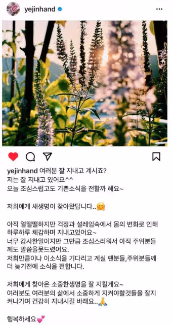 孫藝珍官宣懷孕後曬近照,保護胎兒不塗指甲油,網友稱孕相明顯