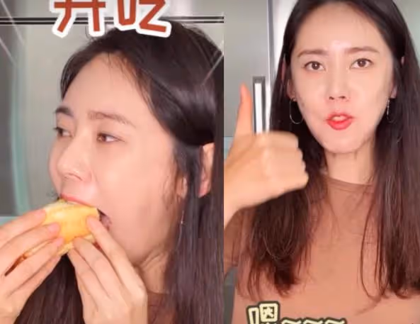 秋瓷炫和丈夫在家吃火鍋,身穿家居服,素顏出鏡狀態超輕鬆
