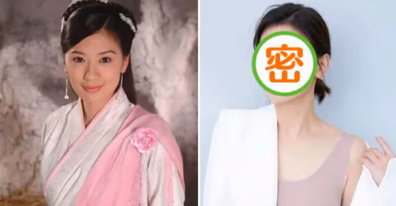再現「趙敏」之美貌！47歲賈靜雯「半露香肩」下頜線完美，皮膚白皙網直呼：不愧是「凍齡」女神