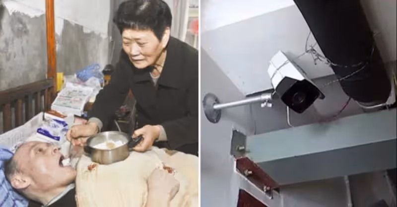 父親失禁，請來保姆後從未尿過褲子，兒子納悶，裝監控一瞧，瞬間淚崩.