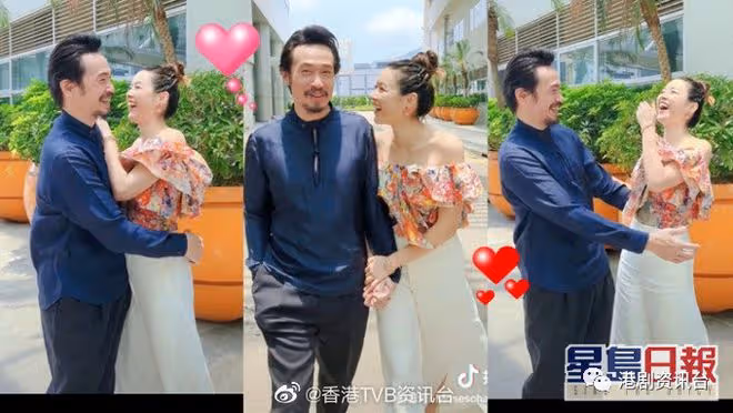 陳豪與陳茵媺十指緊扣游TVB！網民羨慕：彼此眼裡有對方