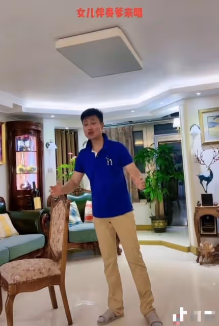 耿為華女兒罕露面!長發飄飄身材纖細,歐式風格豪宅驚喜曝光