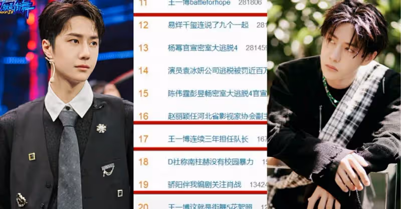 王一博官宣回歸《這！就是街舞》，三個詞條衝上熱搜，節目或將於八月播出