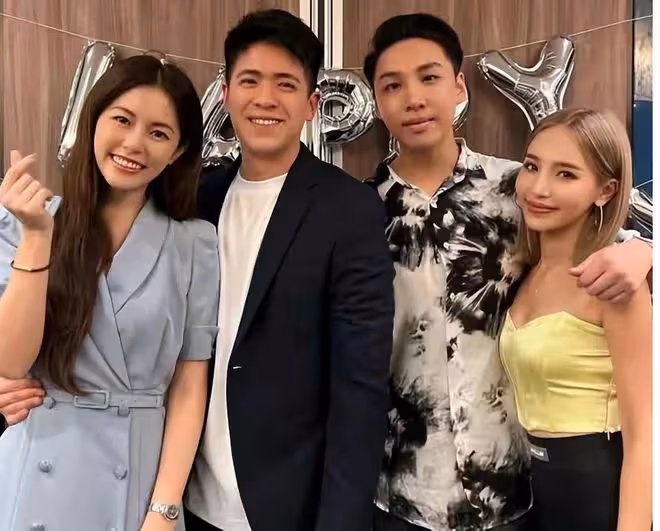 台灣偶像劇女神公開戀情!為模特男友辦生日趴,當眾嬌羞甜蜜擁吻