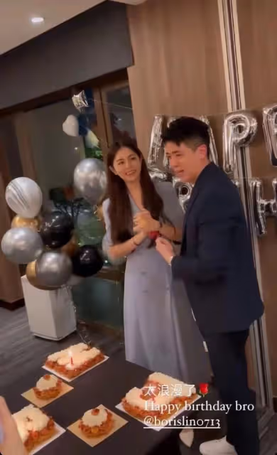 台灣偶像劇女神公開戀情!為模特男友辦生日趴,當眾嬌羞甜蜜擁吻