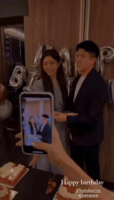 台灣偶像劇女神公開戀情!為模特男友辦生日趴,當眾嬌羞甜蜜擁吻