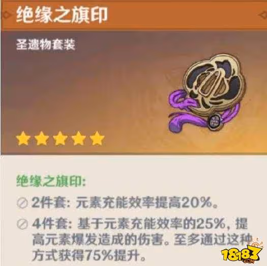 原神九條裟羅聖遺物推薦詳解