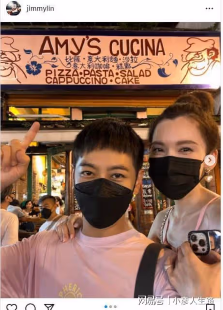 林志穎帶老婆兒子逛街,12歲Kimi又高又壯,身高體型均超爸爸