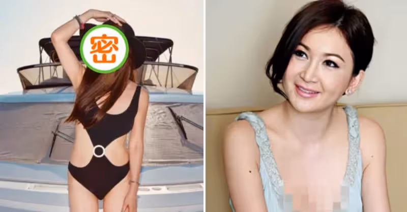 「55歲溫碧霞」豪華遊艇開派對慶生！穿泳衣大秀身材，火辣不輸少女，嘟嘴獻吻老公超甜蜜