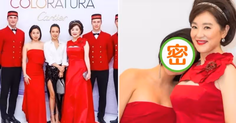 林青霞大女兒學精了！穿職業裝與媽同框氣質在線，反觀妹妹輸很多，差距一下就拉出來了