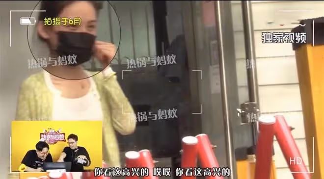 汪小菲張穎穎同游法喜寺，女方模樣嬌俏喜笑顏開 ，被嘲諷嘴太硬