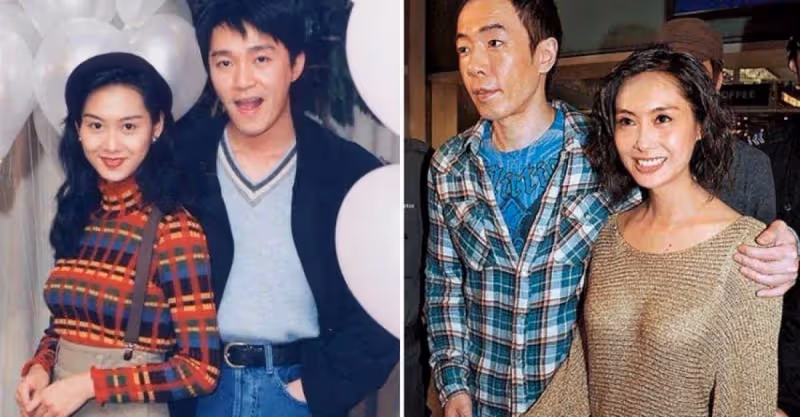 50歲朱茵高調秀恩愛！與黃貫中相愛24年，離開周星馳她過得更好了