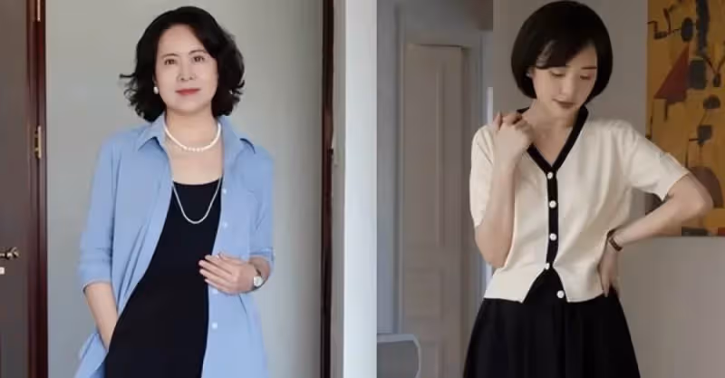 到了40多歲的「家庭主婦」，身材微胖的穿這3種裙，洋氣顯瘦又減齡