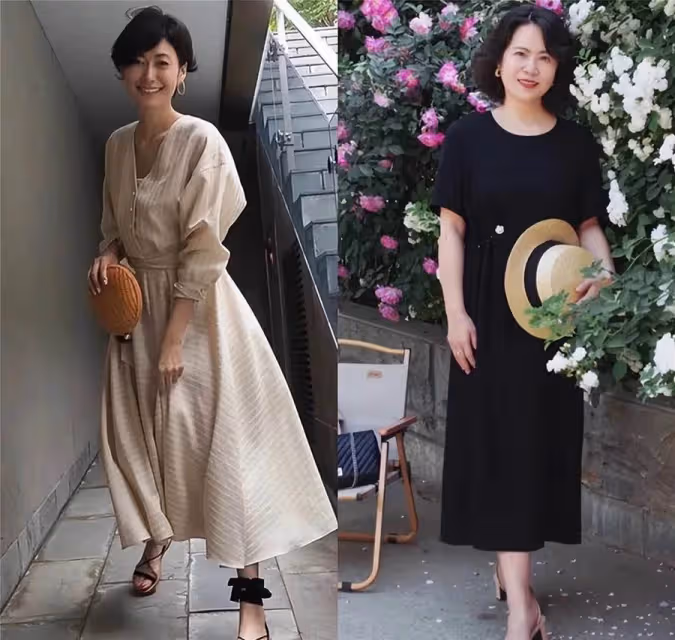 到了40多歲的「家庭主婦」,身材微胖的穿這3種裙,洋氣顯瘦又減齡