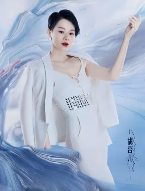 胡杏兒攜三胎兒子拍大片!奕宏長得胖嘟嘟,媽媽卻暴瘦變排骨胸