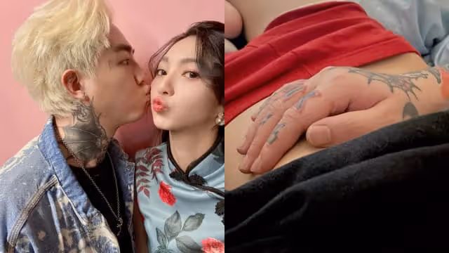 曬超音波照　謝和弦公布寶寶性別