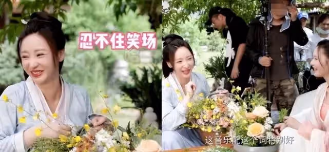 劉亦菲片場花絮曝光!張手亂揮,嬌嗔撒嬌真的好可愛