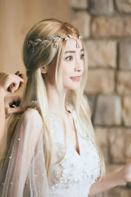 33歲楊穎在路邊攤吃宵夜!素顏露面膚白貌美,低頭狂吃不在意形象