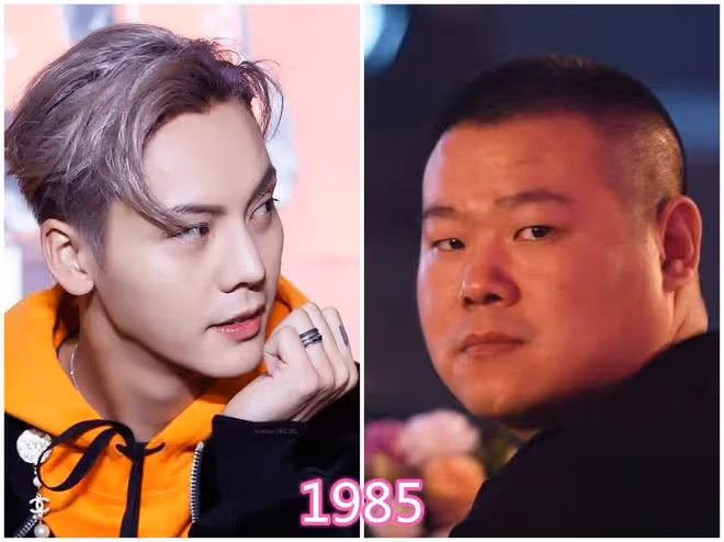 「同年不同臉」的9位明星,有人鮮嫩似少年,有人蒼老如大爺