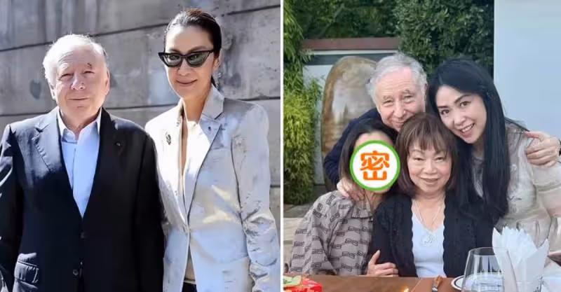 楊紫瓊攜78歲法拉利總裁男友，為好友慶生，花甲年風韻猶存，臉部皺紋明顯，網贊：自然老去的容顏最美