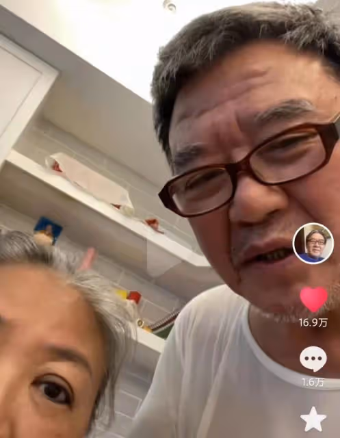 李立群61歲老婆罕露面 頭髮花白長老年斑