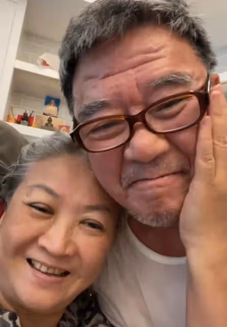 李立群61歲老婆罕露面 頭髮花白長老年斑