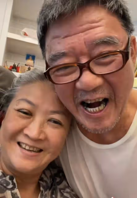 李立群61歲老婆罕露面 頭髮花白長老年斑