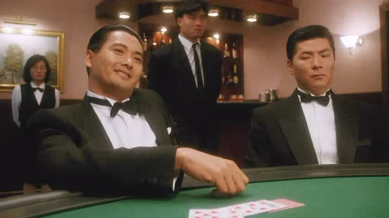向華強為什麼會演《賭神》龍五,不僅是因為王晶,還因為家族背景