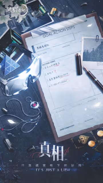 撲朔悸動驚心升級 《黑貓奇聞社》手游懸疑海報釋出