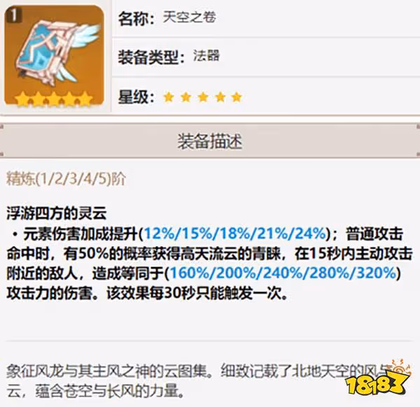 原神凝光五星武器推薦  凝光用哪些五星武器比較好