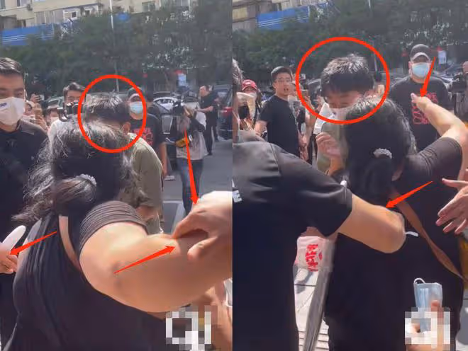 楊迪被女粉絲強抱，當場嚇到瞳孔放大，6名保鏢控制現場！