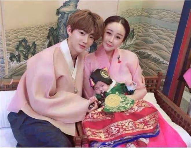 中韓「母子戀」相差18歲，本不被看好，生孩子後生活幸福讓人羨慕