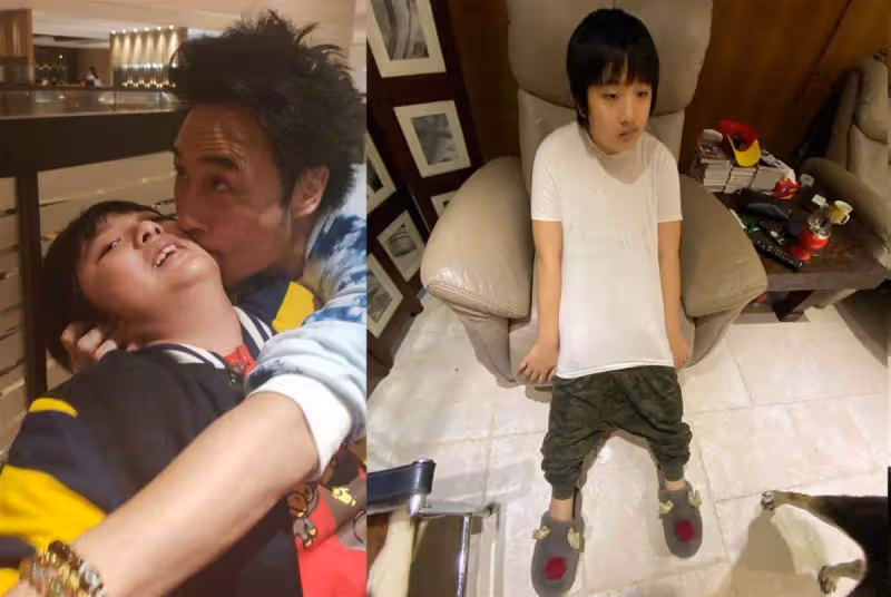 吳鎮宇兒子費曼長大了!13歲的他不再被嘲「土肥圓」,五官出眾顏值身材俱佳,網友驚嘆:簡直完美逆襲