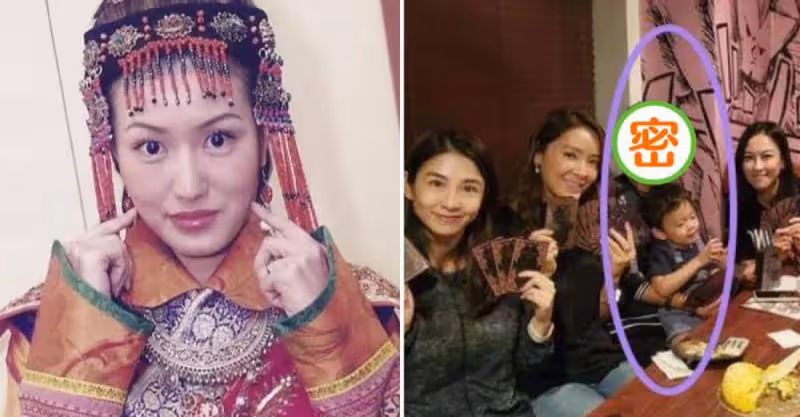 「夢姑」黃紀瑩近照曝光！懷抱小男孩，黑色上衣五官精緻，47歲狀態極佳，網友：不顯老，很漂亮