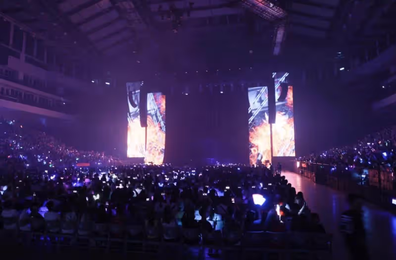 羅志祥成功復出,演唱會一萬張門票售罄,潘瑋柏等眾星送花籃祝福,現場感謝粉絲:我回來了
