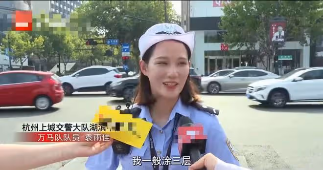 95後舞蹈演員轉行當交警!顏值高英姿颯爽,頂著高溫烈日堅守一線
