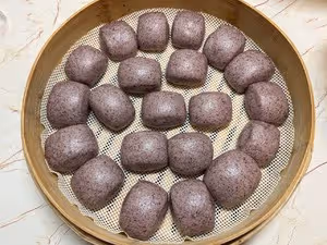 彩色饅頭這樣做‼️不變色‼️天然材料超安心