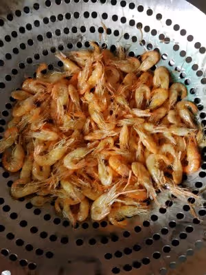 小河蝦炒韭菜心