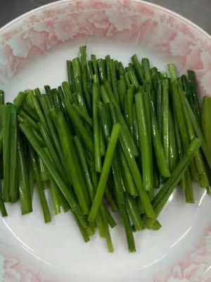 小河蝦炒韭菜心