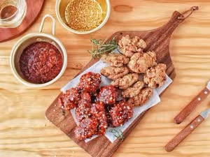 韓式炸雞｜甜辣酥脆太好吃了