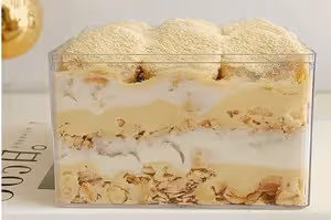 低卡燕麥豆乳盒子，開年第一款甜品