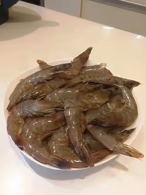 油爆蝦  小美