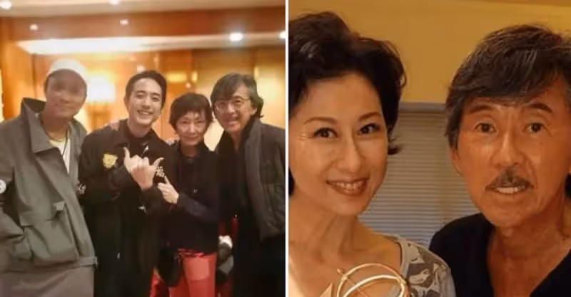 「港圈歌神」林子祥為前妻慶生宛如一家人，兩人貼臉摟肩好親密，同母異父兩兄弟關係融洽