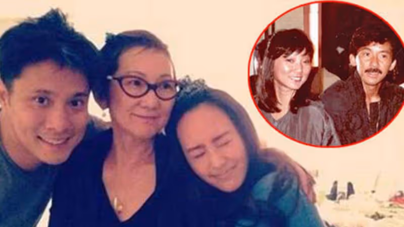 「港圈歌神」林子祥為前妻慶生宛如一家人,兩人貼臉摟肩好親密,同母異父兩兄弟關係融洽