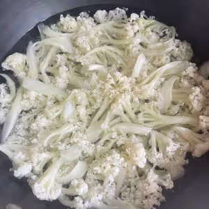 簡單下飯的家常花菜，不加肉也好吃😋