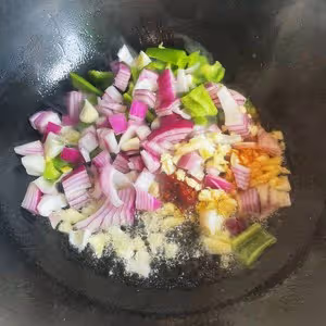 簡單下飯的家常花菜，不加肉也好吃😋