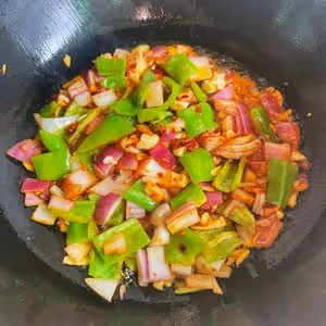 簡單下飯的家常花菜，不加肉也好吃😋