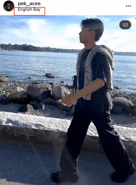 來了,溫哥華!陳坤兒子曬海鮮大餐,生活愜意