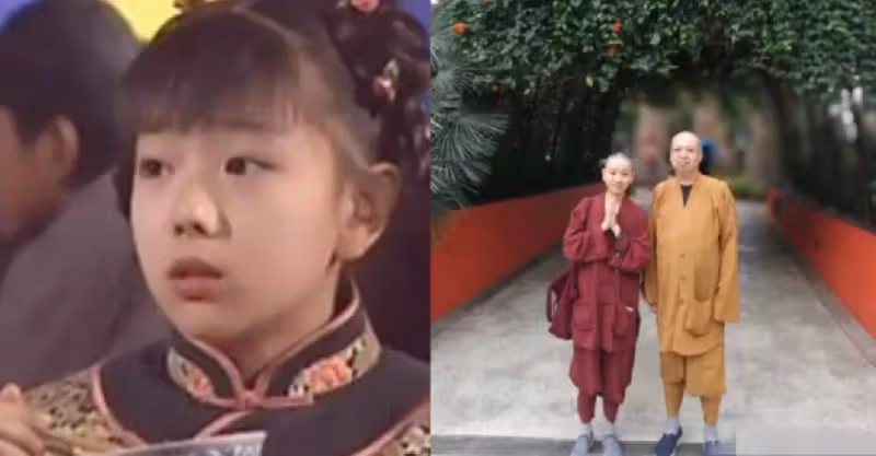 因出演《還珠格格》走紅！她4歲出道「12歲走紅」最當紅時隱退當教師　31歲卻選擇「剃度出家」遁入空門