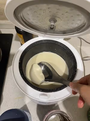 不用打豆漿的豆腐花